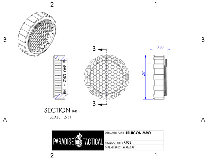 Trijicon MRO ARD – Killflash Anti-Reflection Device
