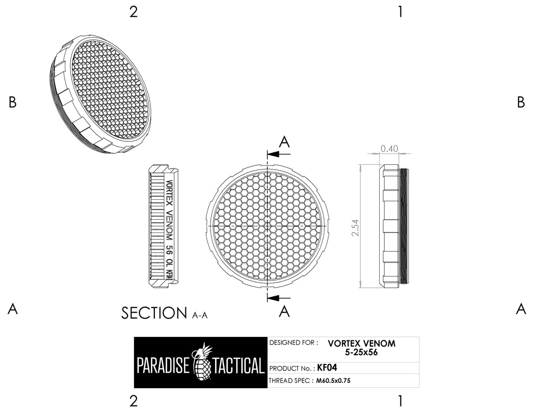Vortex Venom 5-25x56 ARD – Killflash Anti-Reflection Device