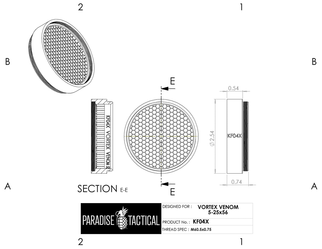 Vortex Venom 5-25x56 ARD – Killflash Anti-Reflection Device