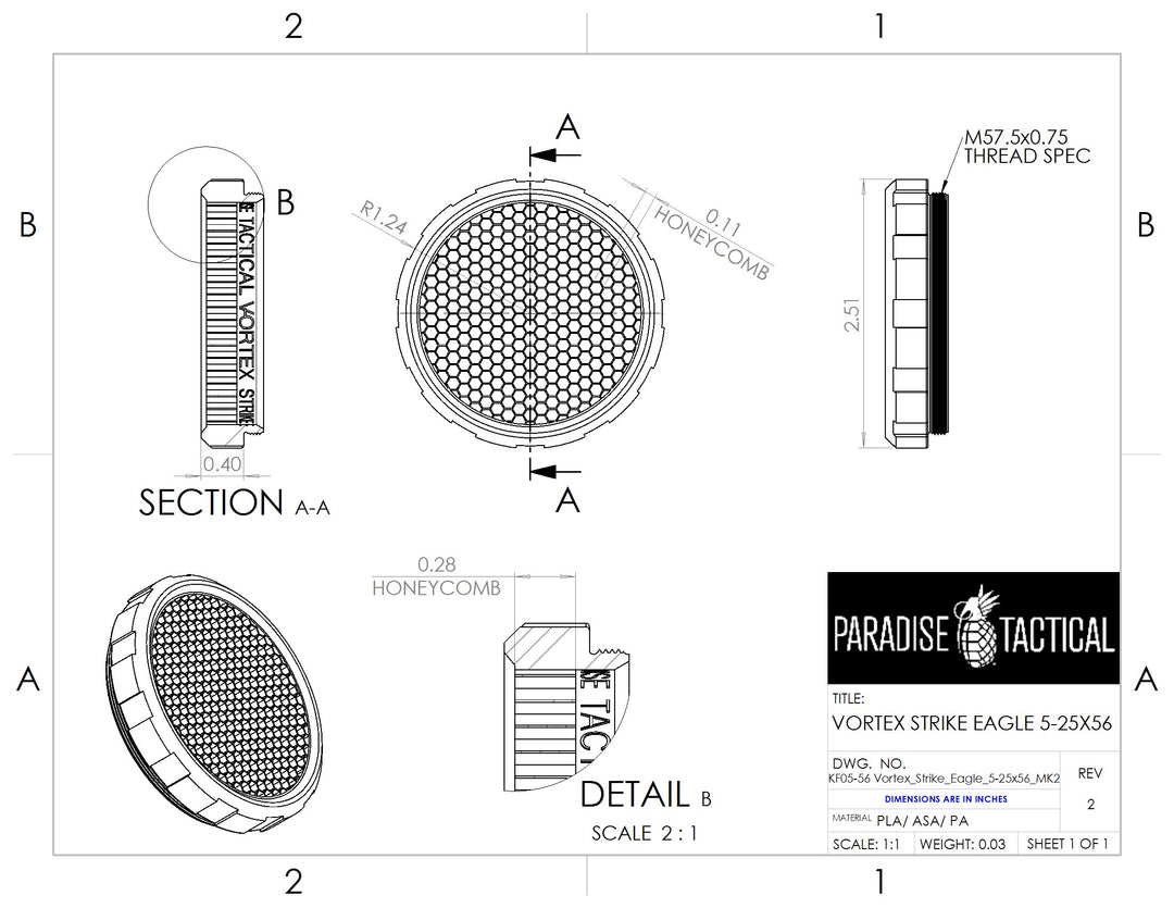 ARD - Vortex 56mm Objective Lens