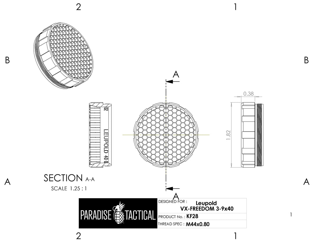 Leupold VX-Freedom 3-9x40 ARD – Killflash Anti-Reflection Device