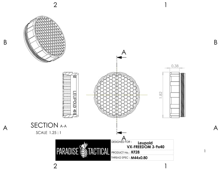 Leupold VX-Freedom 3-9x40 ARD – Killflash Anti-Reflection Device