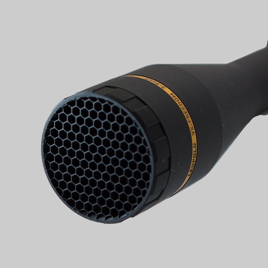 Paradise Tactical ARD zoomed in showing hexcomb features on VX-Freedom scope