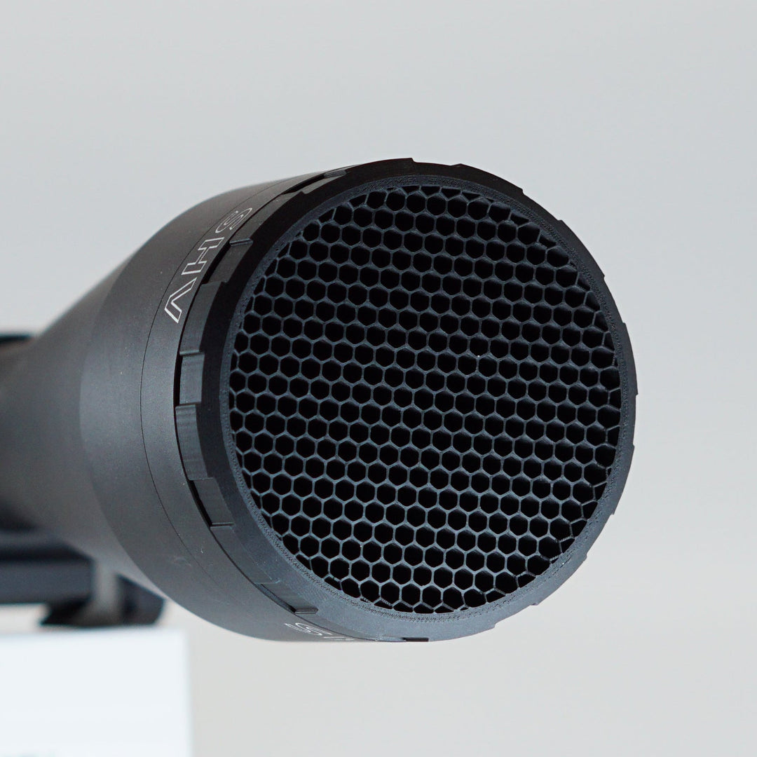 Paradise Tactical ARD installed on a Nioghtforce scope for glare and signature reduction