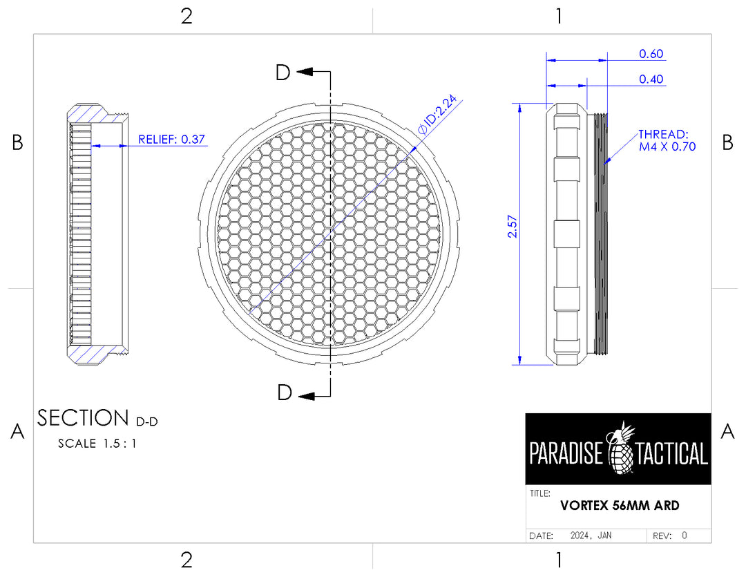 ARD - Vortex 56MM Objective Lens