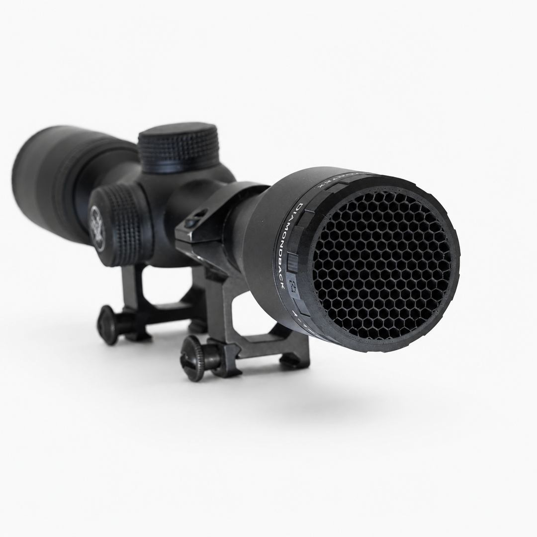 Matte black ARD for Vortex Diamondback 4-12x40 scope