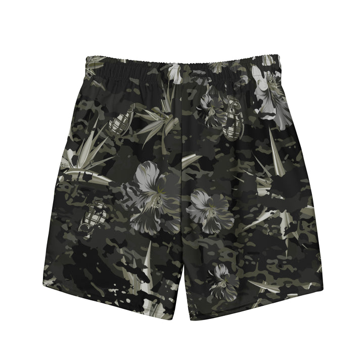 Black Camo Amphibious Short