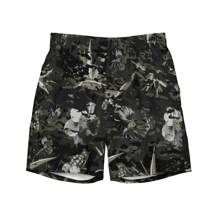 Black Camo Amphibious Short